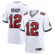 Camiseta Tampa Bay Buccaneers Tom Brady Blanca