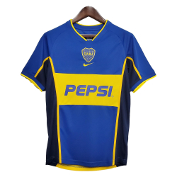 Camiseta Retro Boca Juniors 1ª 2002