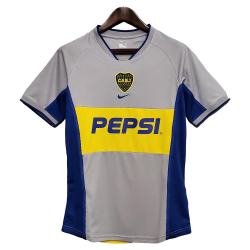 Camiseta Retro Boca Juniors 2ª 2002