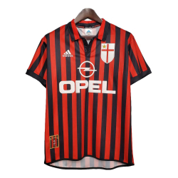 Camiseta Retro AC Milan 1ª 99/00 Centenario