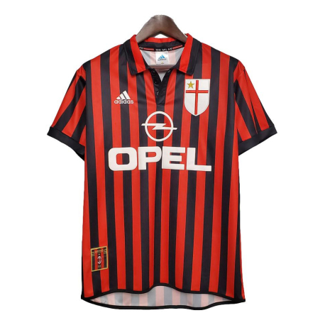 Camiseta Retro AC Milan 1ª 99/00 Centenario