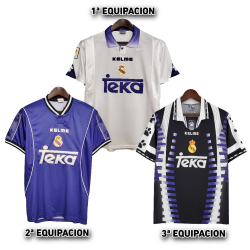 Camiseta Retro Real Madrid 1ª 97/98