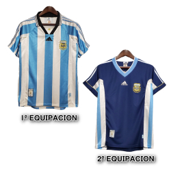 Camiseta Retro Argentina 2º 1998