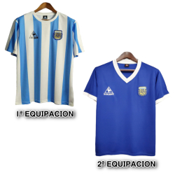 Camiseta Retro Argentina 2º 1986