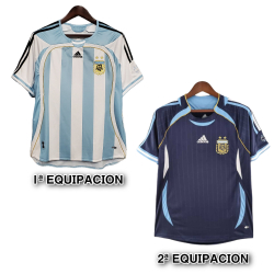 Camiseta Retro Argentina 1º 1986