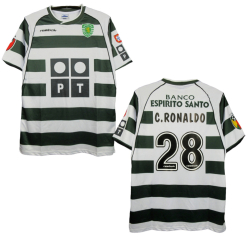 Camiseta Retro Sporting Lisboa 1ª 2001/2002