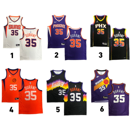 Camiseta Phoenix Suns Kevin Durant 2023