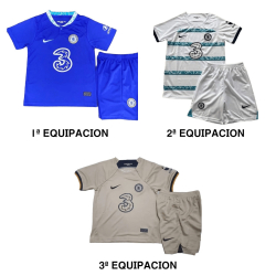 Equipacion Niño Chelsea 1ª 22/23