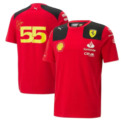 Camiseta Ferrari Team 2023 Carlos Sainz