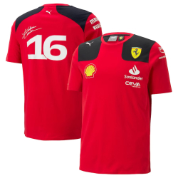 Camiseta Ferrari Team 2023 Charles Leclerc