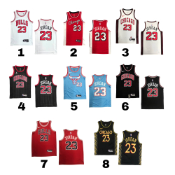 Camisetas de Michael Jordan de los Chicago Bulls