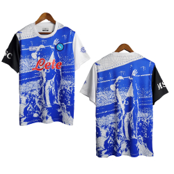 Camiseta Nápoles Special Maradona Mundial