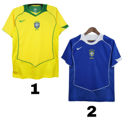 Camiseta Retro Brasil 1ª 2004