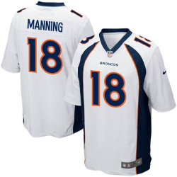 Camiseta Denver Broncos Manning Blanca