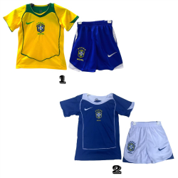 Kit Niño Retro Brasil 2004