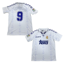 Camiseta Retro Madrid  94/96 (Talla L, Zamorano 9)