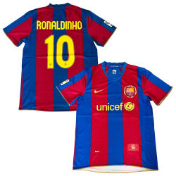 Camiseta Retro Blau-Granas 07/08 (Talla L, Ronaldinho 10)