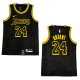 Camiseta Lakers Kobe Bryant Negra (Talla S, Bryant 24)