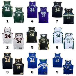 Camiseta Giannis Antetokounmpo (Milwaukee Bucks)