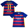 Camiseta Retro Blaugrana 15/16 (Talla M, Neymar Jr. / 11)
