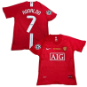 Camiseta Retro Diablos Rojos Final Champions 07/08 (Talla S, Ronaldo / 7)