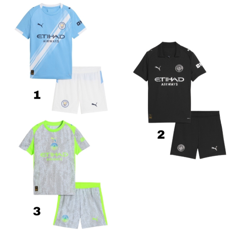 Kit Niño Manchester City 25/26