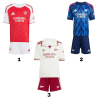 Kit Niño Arsenal 25/26