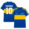 Camiseta Retro Boca Juniors 81/82 (Talla L, Maradona 10)